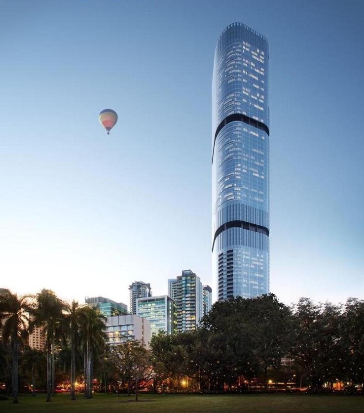 Ferienwohnung Highlife Luxury*Carpark*Wifi*Pool*Gym*Netflix Brisbane Exterior foto
