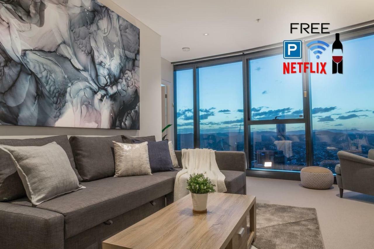 Ferienwohnung Highlife Luxury*Carpark*Wifi*Pool*Gym*Netflix Brisbane Exterior foto