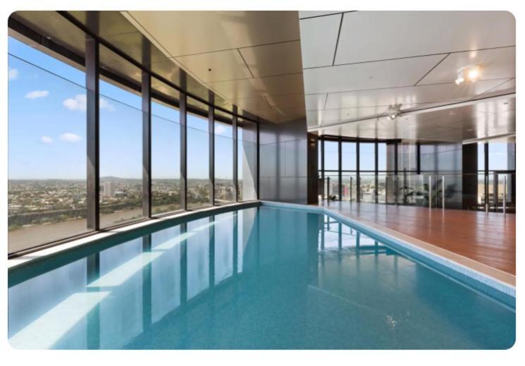 Ferienwohnung Highlife Luxury*Carpark*Wifi*Pool*Gym*Netflix Brisbane Exterior foto